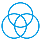 Venn diagram logo